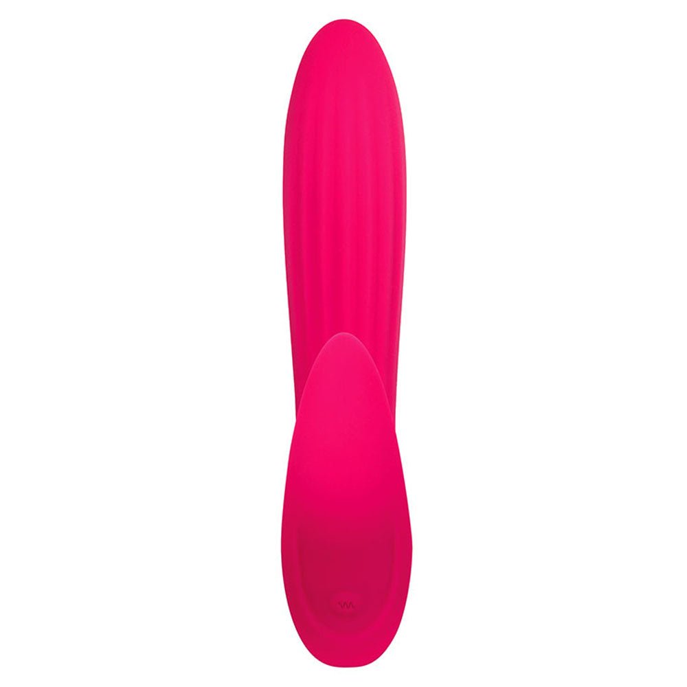 Adam & Eve EVES BLISS VIBRATOR - Pink 17.8 cm USB Rechargeable Rabbit Vibrator - Silk and Sin