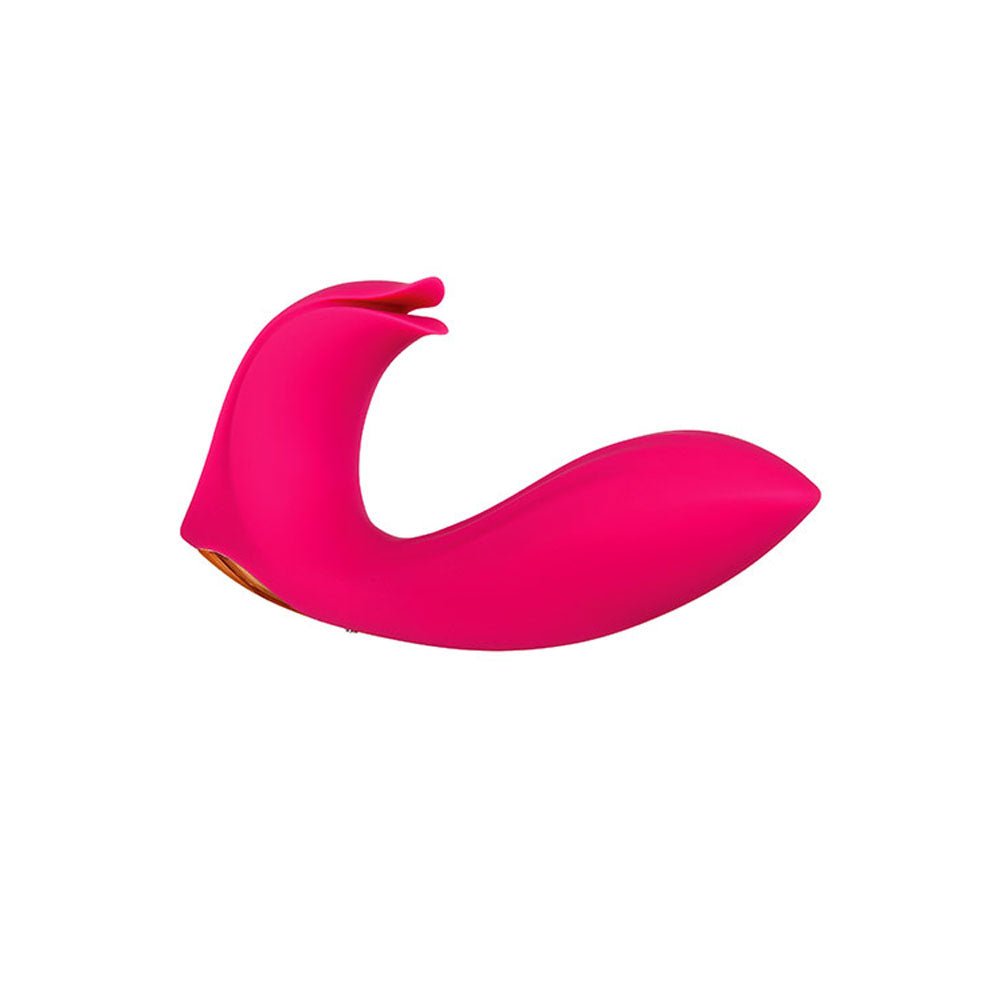 Adam & Eve EVES BLISS VIBRATOR - Pink 17.8 cm USB Rechargeable Rabbit Vibrator - Silk and Sin