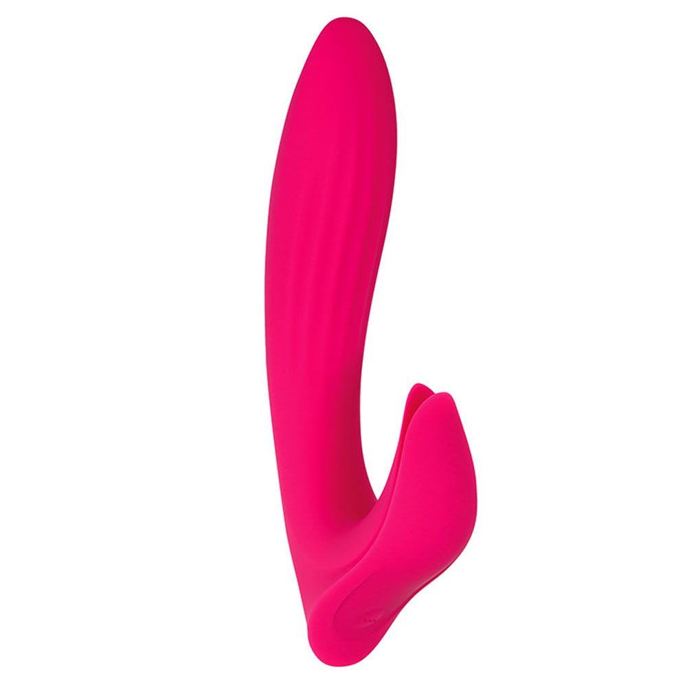 Adam & Eve EVES BLISS VIBRATOR - Pink 17.8 cm USB Rechargeable Rabbit Vibrator - Silk and Sin