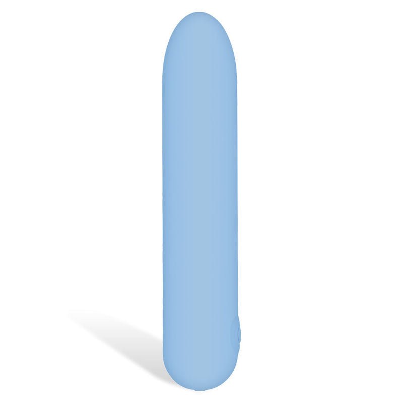 Adam & Eve Eve's Silky Sensations Rechargeable Bullet - Blue 9.4 cm USB Rechargeable Bullet - silkandsin