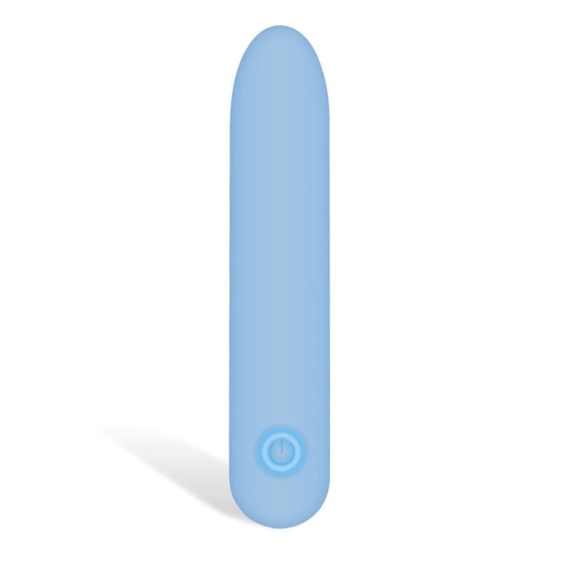 Adam & Eve Eve's Silky Sensations Rechargeable Bullet - Blue 9.4 cm USB Rechargeable Bullet - silkandsin