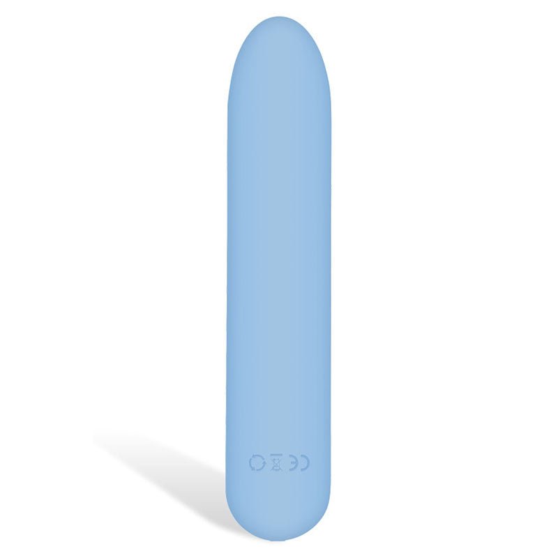 Adam & Eve Eve's Silky Sensations Rechargeable Bullet - Blue 9.4 cm USB Rechargeable Bullet - silkandsin