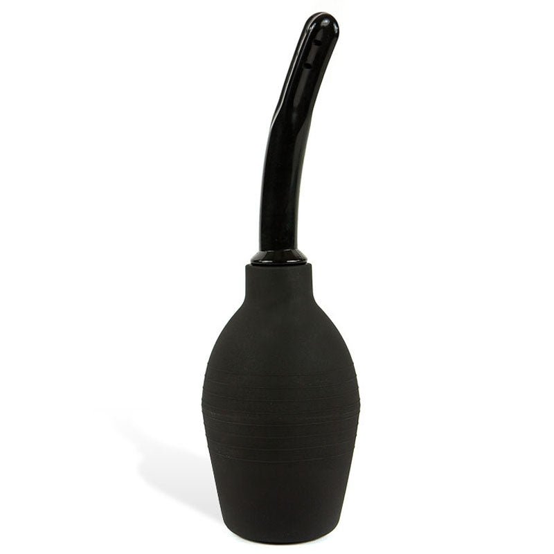 Adam & Eve Ez Anal Douche - Black Douche - Silk and Sin