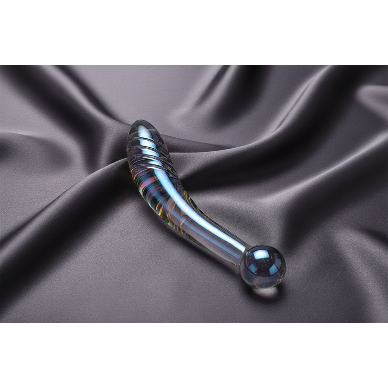 Adam & Eve FAIRY WAND - 22 cm Glass Dildo - Silk and Sin