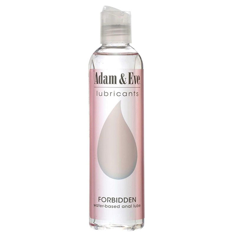 Adam & Eve Forbidden - Water Based Anal Lubricant - 118 ml (4 oz) Bottle - silkandsin