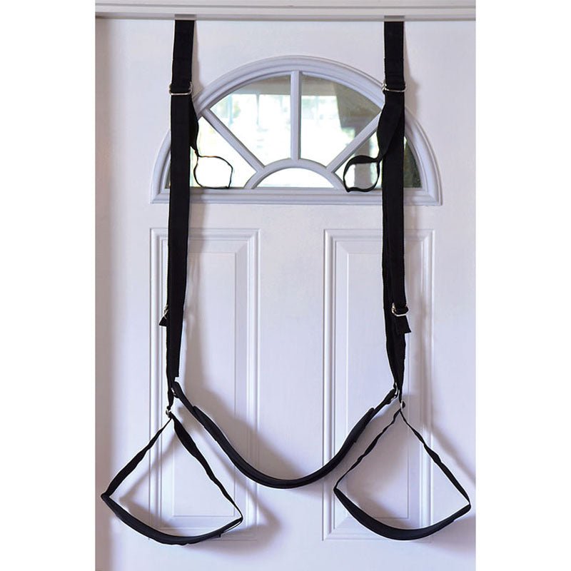 Adam & Eve Naughty Couples Door Swing - Black Swing - Silk and Sin