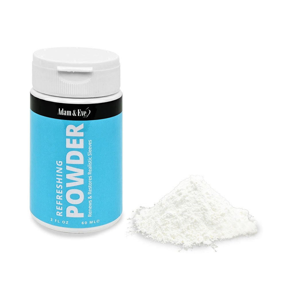 Adam & Eve REFRESHING POWDER - 60 ml - Refreshing Powder for Realistic Toys - 60 ml - silkandsin