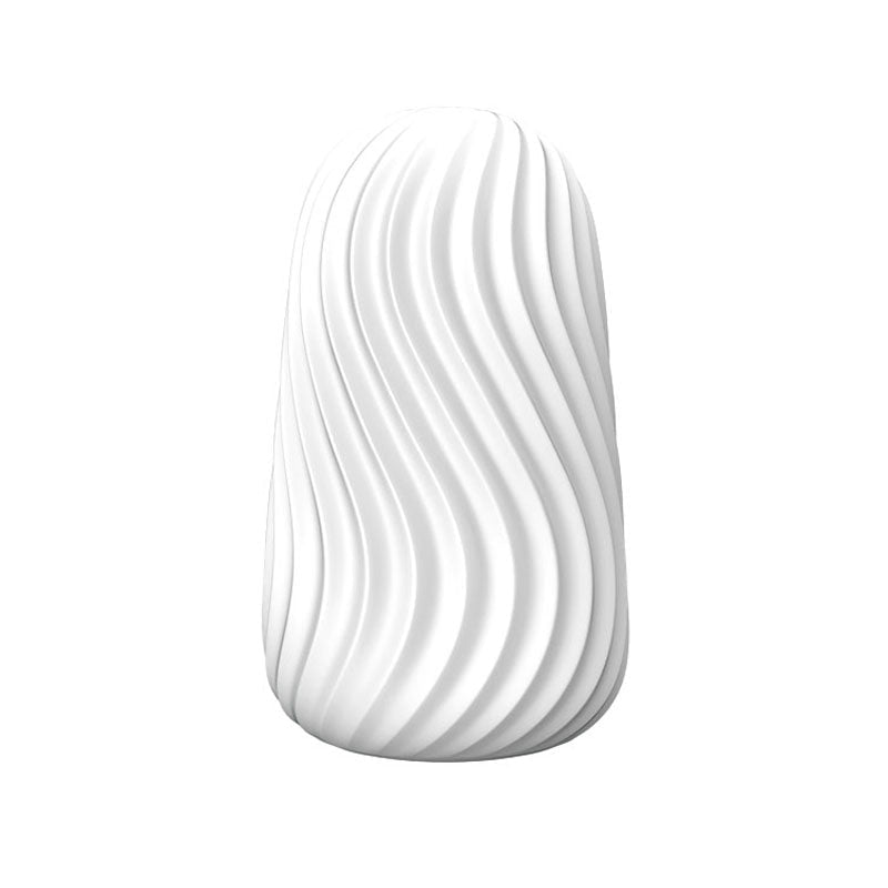 Adam & Eve Stroke & Go - White Stroker Sleeve with Storage Case - Silk and Sin