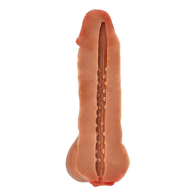 Adam & Eve THE BEEF MASTER - Flesh Stroker Dong - Silk and Sin