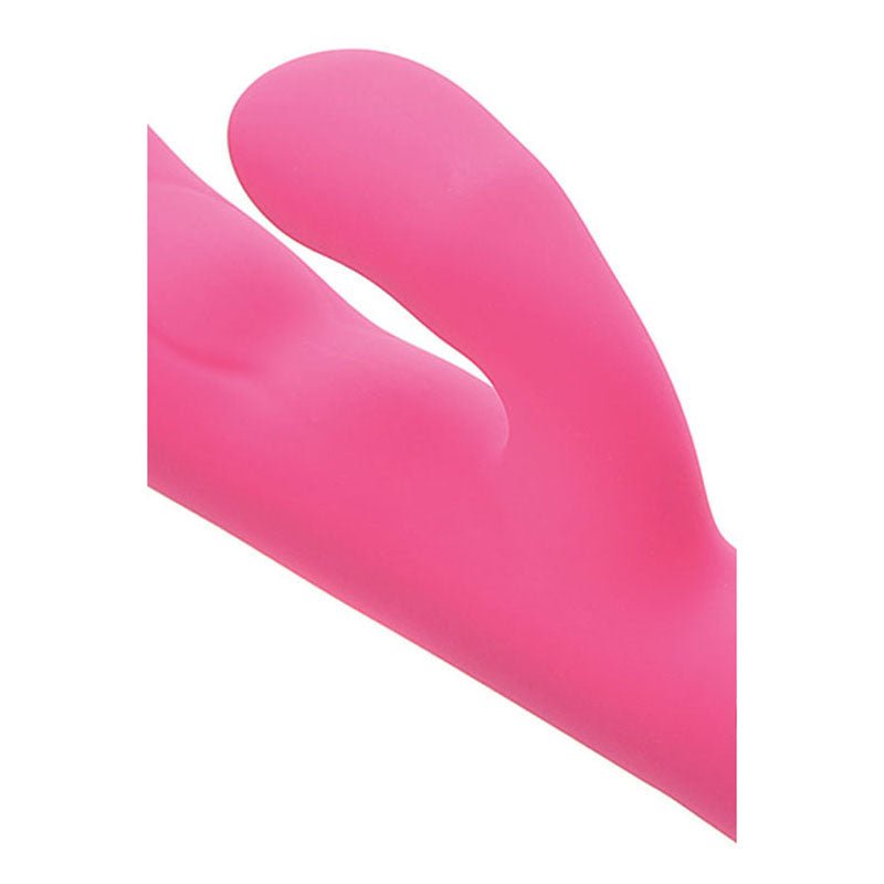 Adam & Eve The Warming Rabbit G - Pink 21.6 cm (8.5'') USB Rechargeable Warming Rabbit Vibrator - Silk and Sin