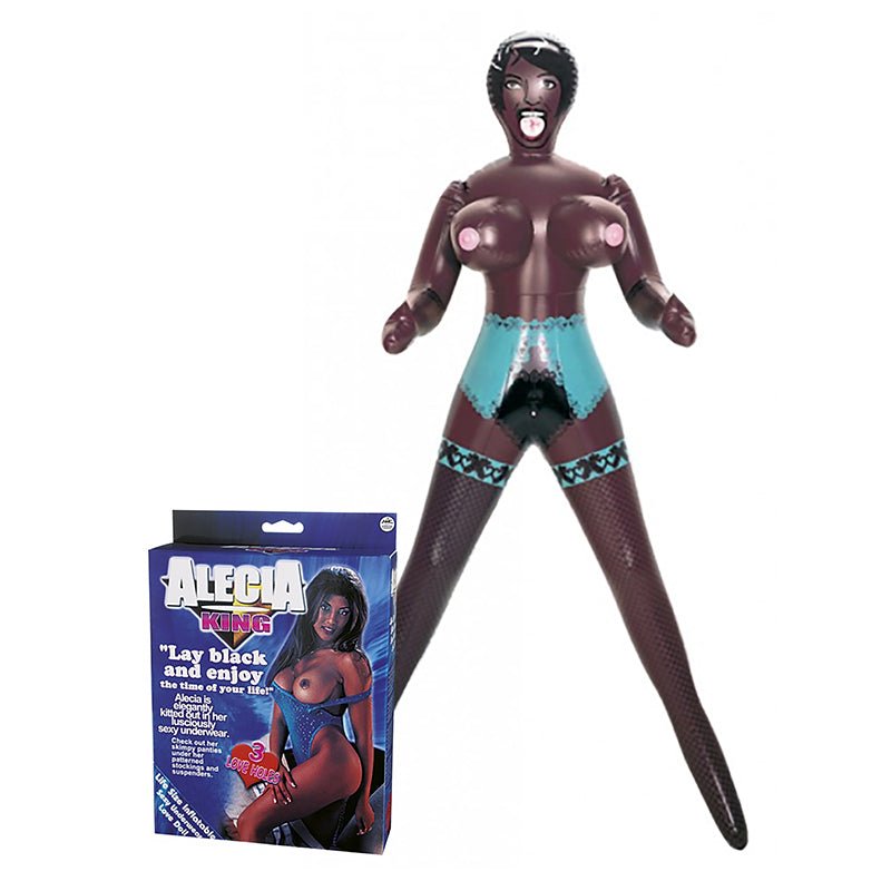 Alecia King - Inflatable Blow Up Doll - Silk and Sin