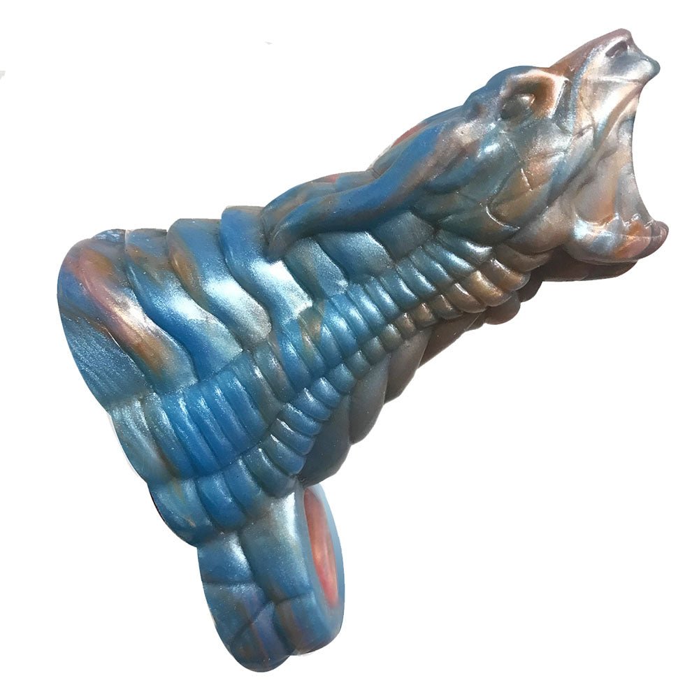 Alien Nation - Gila - Blue/Gold 14 cm Penis Sheath - Silk and Sin