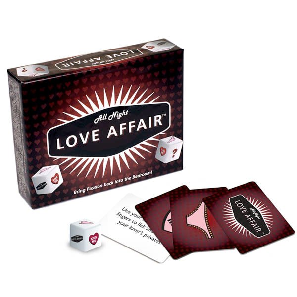 All Night Love Affair - Adult Card Game - Silk and Sin