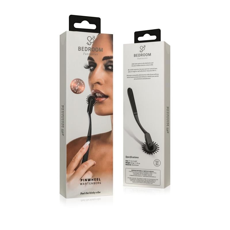Aluminium Pinwheel Black - Silk and Sin