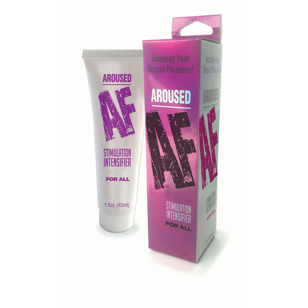 Aroused AF - Couples Stimulation Cream - 44 ml (1.5oz) Tube - Silk and Sin