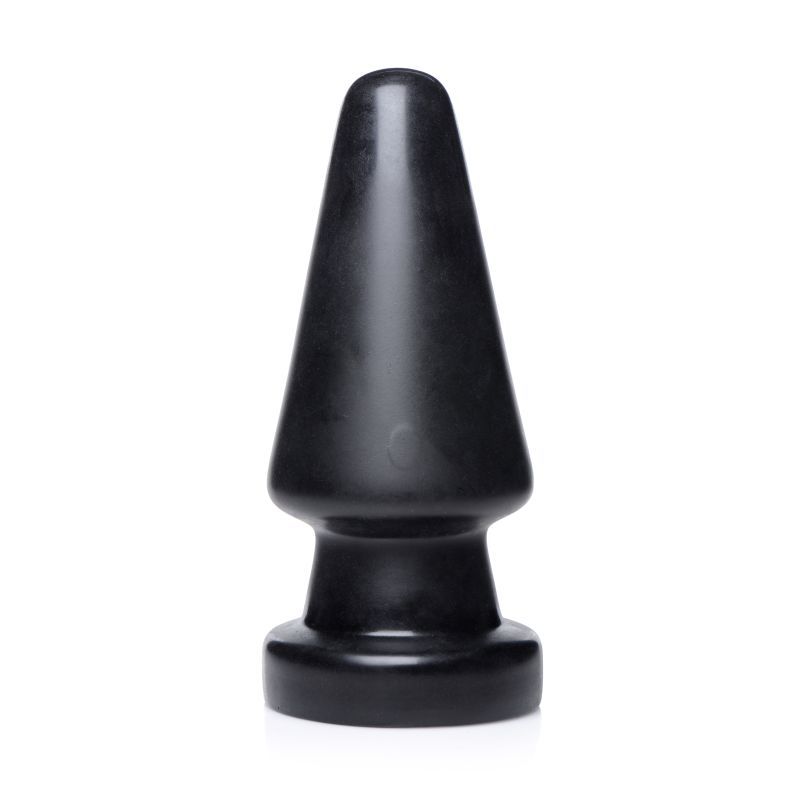 Ass Max Plug Large Anal Plug Black - Silk and Sin