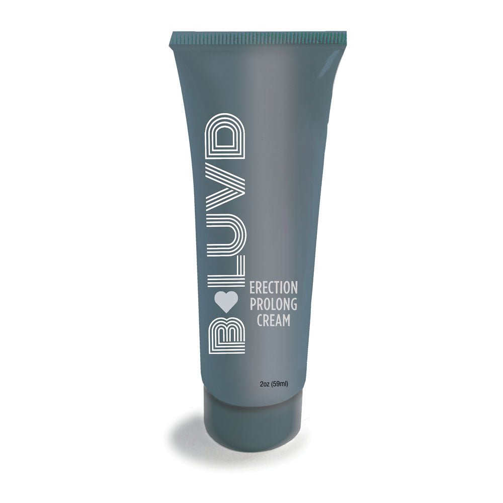 B-LUVD Erection Prolong Cream - Male Desensitising Cream - 59 ml Tube - Silk and Sin