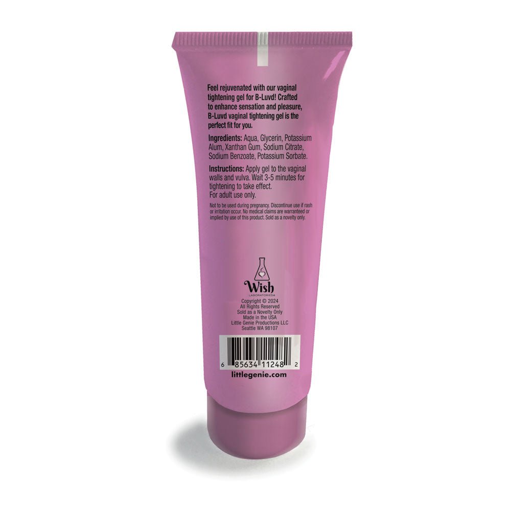 B-LUVD Vaginal Tightening Gel - Tightening Gel for Women - 59 ml Tube - Silk and Sin
