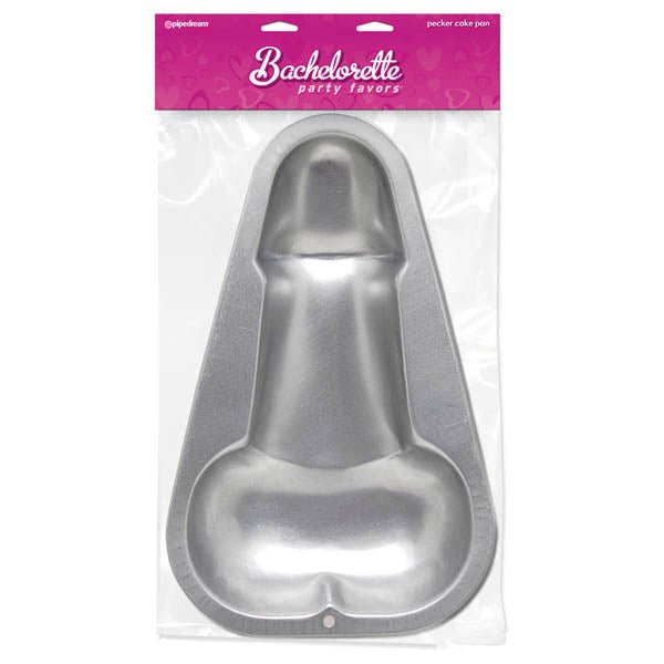 Bachelorette Party Favors - Pecker Cake Pan - Novelty Cake Pan - silkandsin