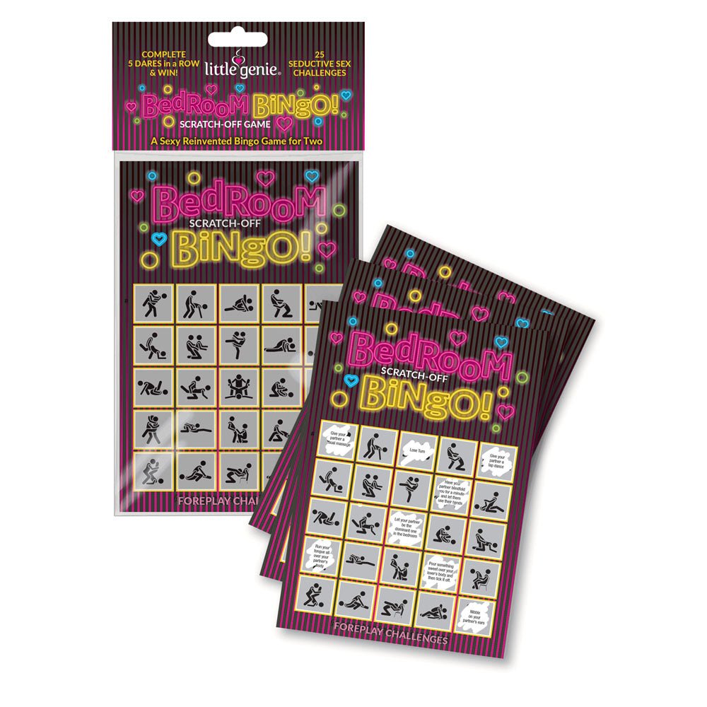 Bedroom Bingo - Foreplay Scratcher Card - Silk and Sin