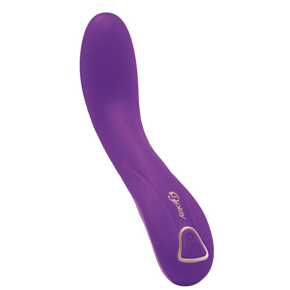 Bodywand G-Play Ergonomic Squirt Trainer - Purple 19 cm USB Rechargeable Vibrator - Silk and Sin