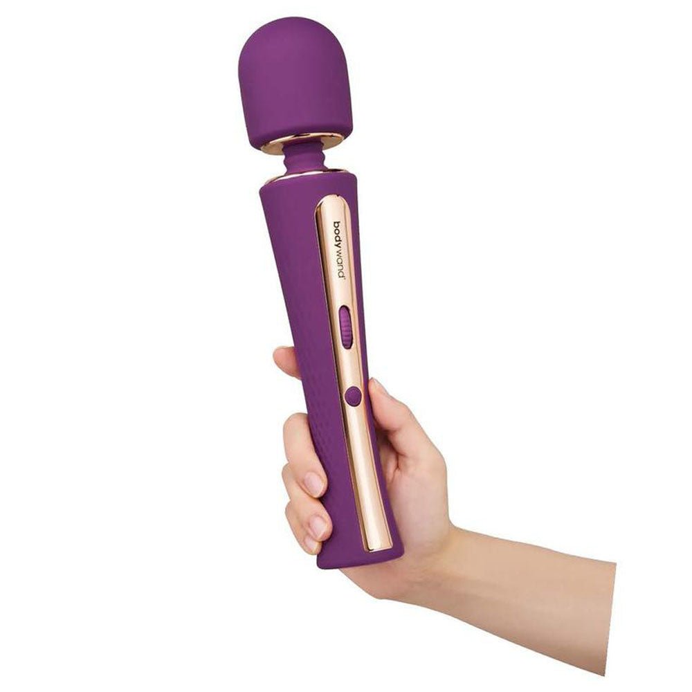 Bodywand Luxe Couture Wand - Purple 28.2 cm USB Rechargeable Massage Wand - Silk and Sin