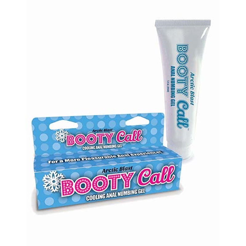 Booty Call Anal Numbing Gel - Arctic Blast Cooling Anal Numbing Gel - 44 ml (1.5 oz) Tube - silkandsin