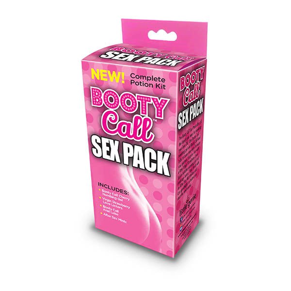 Booty Call Sex Pack - Complete Lotion Kit - 4 Piece Set - Silk and Sin