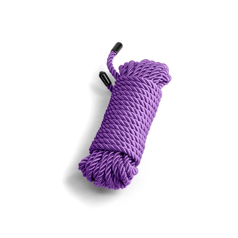 Bound Rope - Purple - Purple Bondage Rope - 7.6 metre length - Silk and Sin