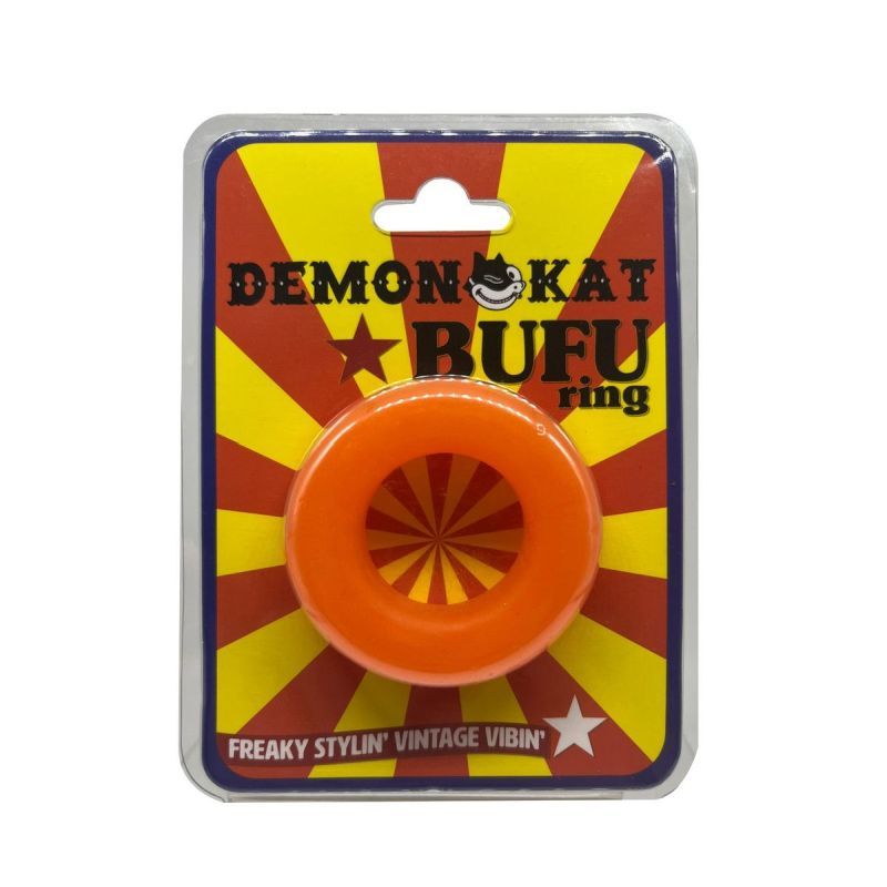 BuFu Ring Orange - Silk and Sin