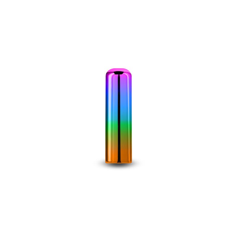 Chroma Rainbow - Small - Metallic Rainbow 6.8 cm USB Rechargeable Bullet - Silk and Sin