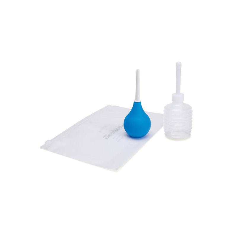 CleanScene 4 Piece Travel Bulb Douche Set - 90 ml Capacity with Bonus 150 ml Travel Douche - Silk and Sin