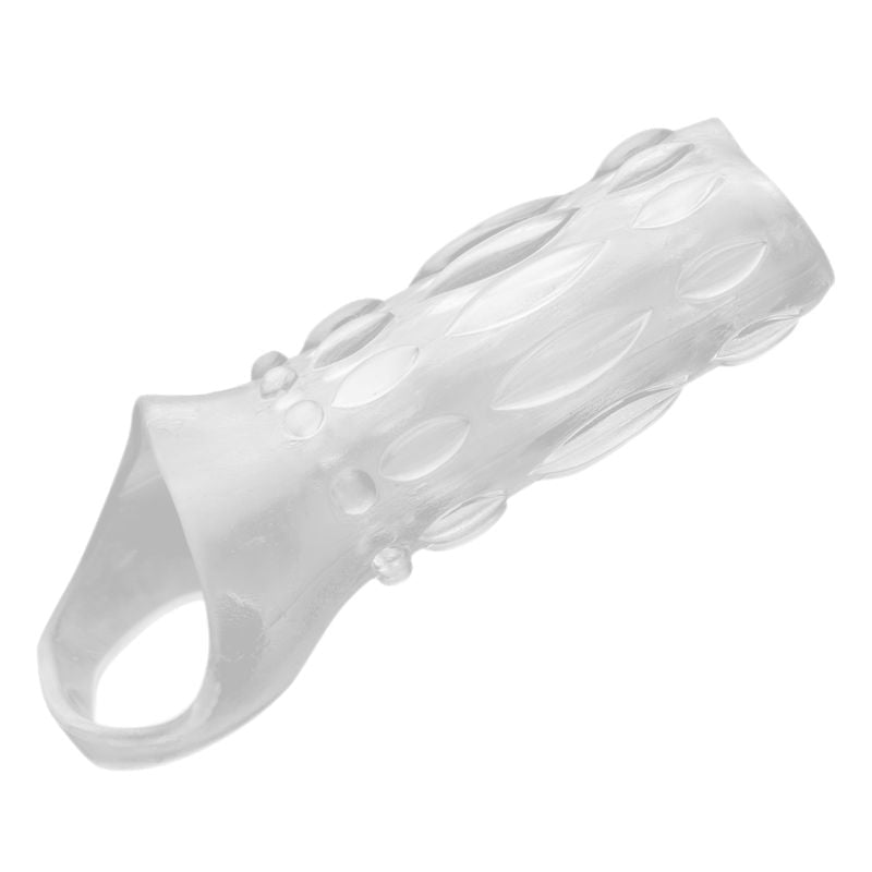 Clear Sensations Enhancer Sex Sleeve - Silk and Sin
