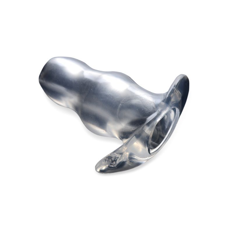 Clear View Hollow Anal Plug Medium - Silk and Sin