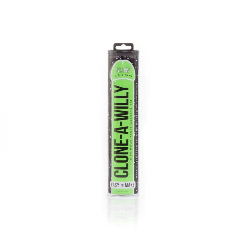 Clone a Willy Glow Green - silkandsin
