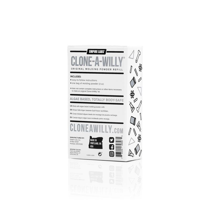 Clone A Willy Kit Molding Powder Refill 3oz Box - silkandsin