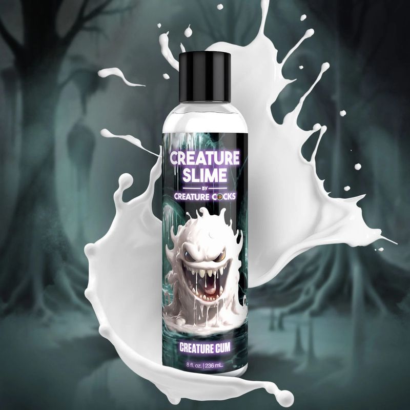 Creature Slime Creature Cum Unscented Jizz Lubricant 8oz - Silk and Sin
