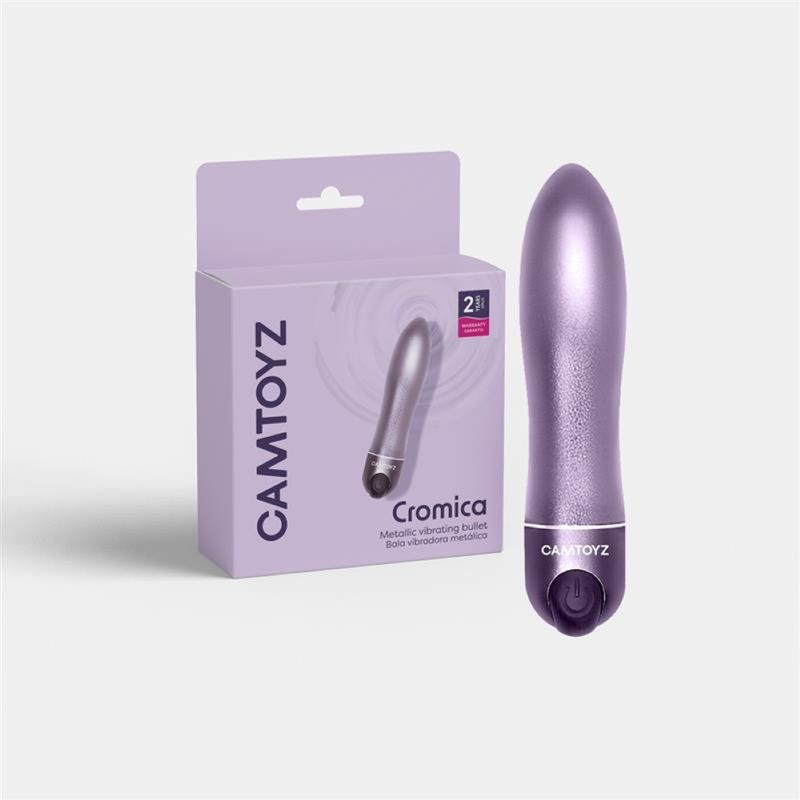 Cromica Metallic Bullet Vibrator - Silk and Sin