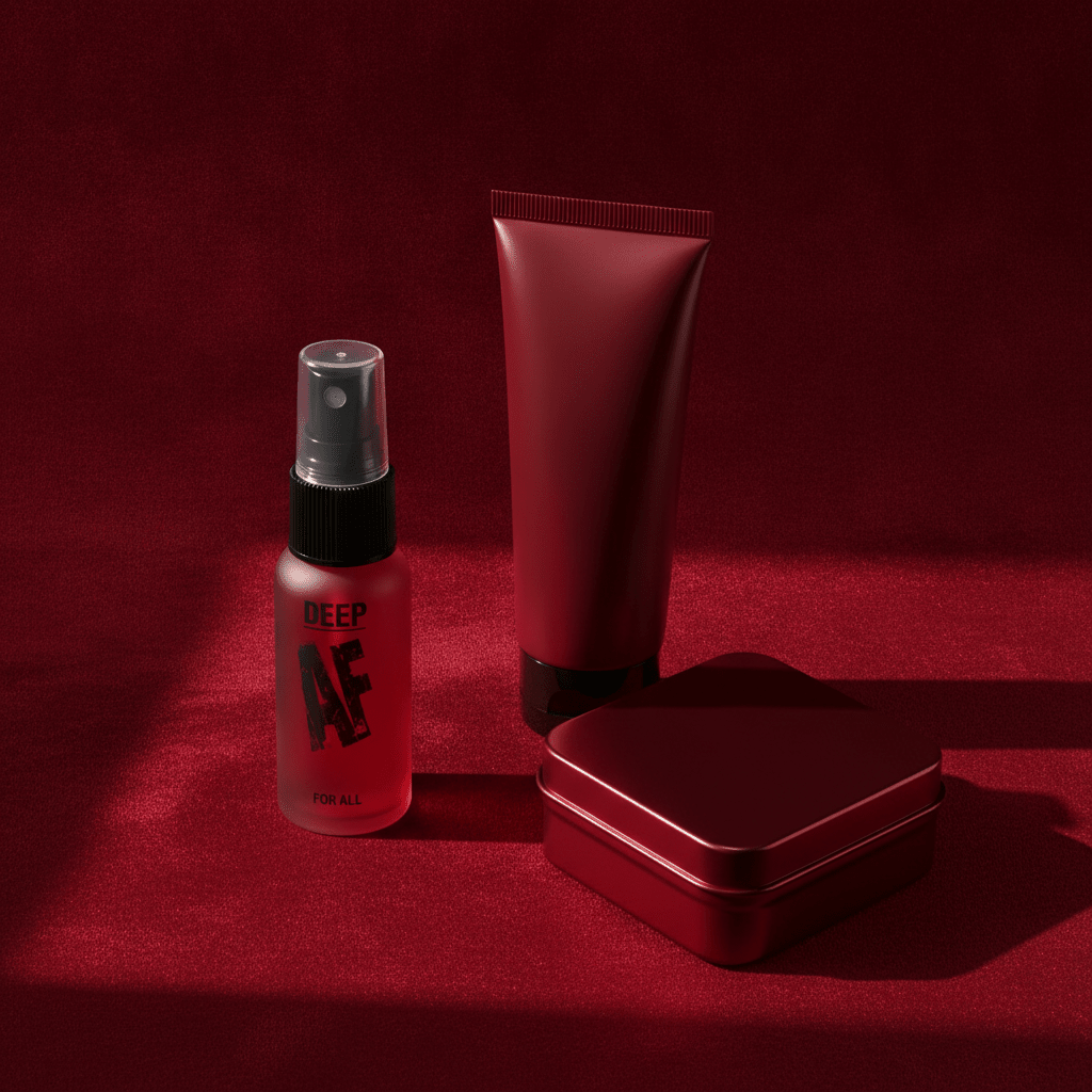 Deep AF - Cherry - Cherry Flavoured Deep Throat Spray - 29 ml - Silk and Sin