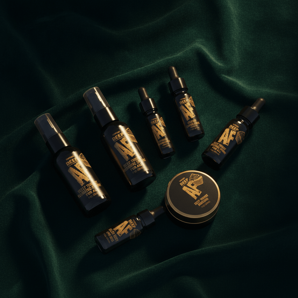 Deep AF - Cupcake - Cupcake Flavoured Deep Throat Spray - 29 ml - Silk and Sin