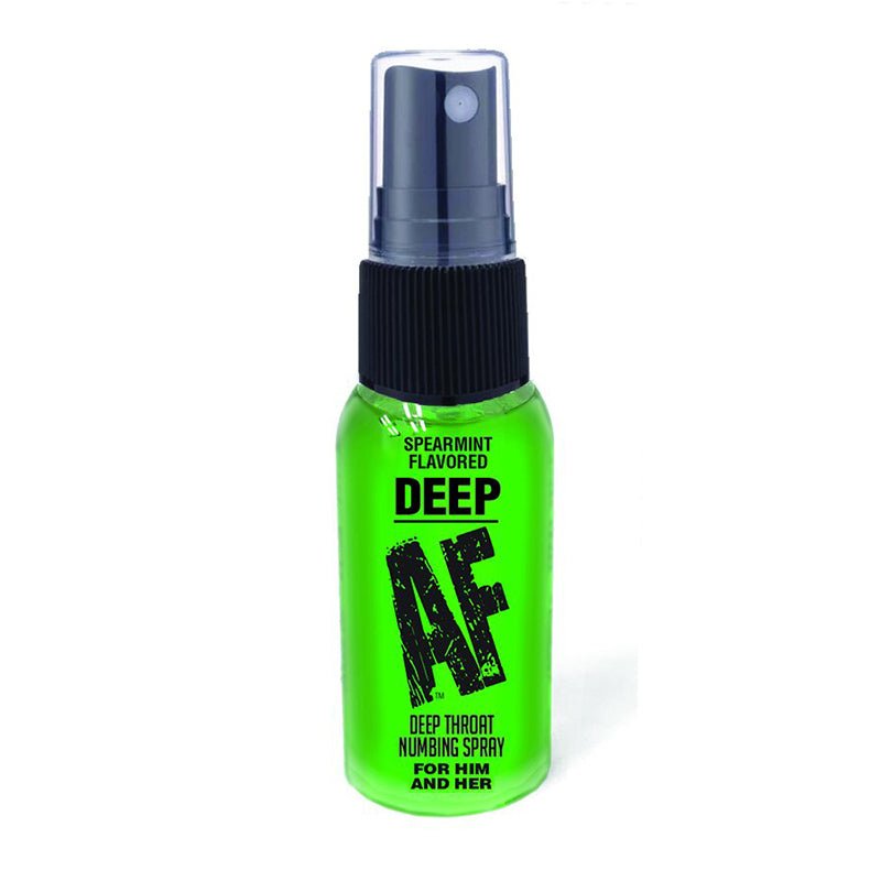 Deep AF - Mint - Mint Flavoured Deep Throat Spray - 29 ml - Silk and Sin
