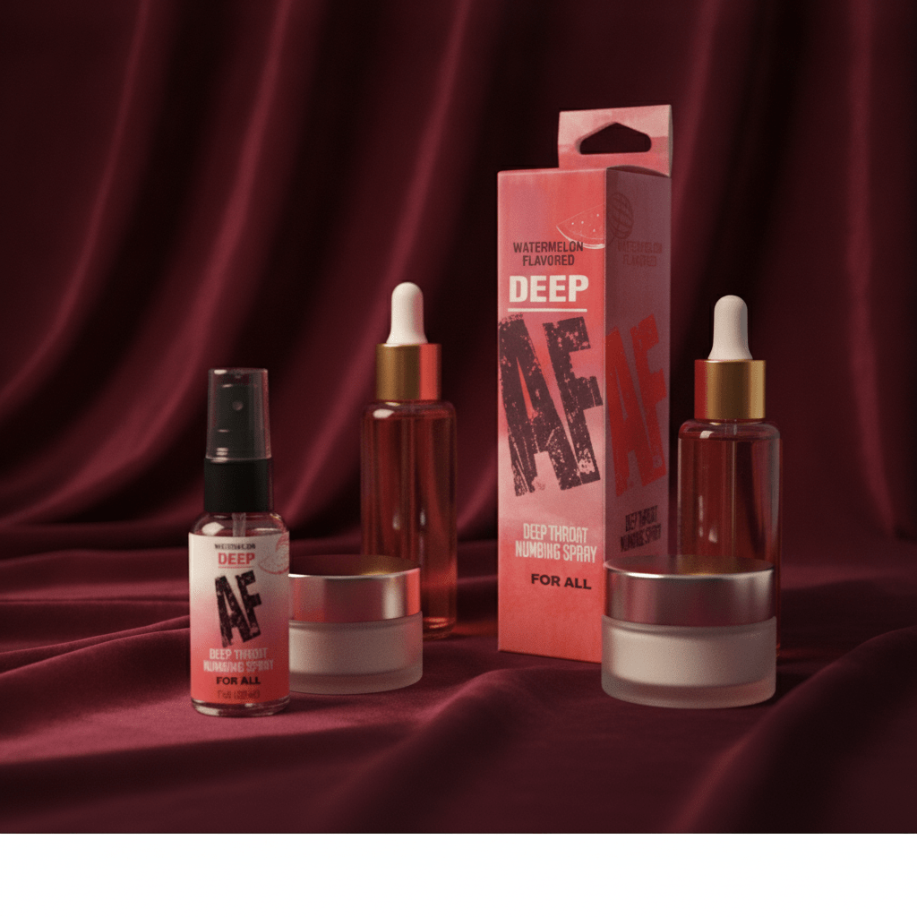 Deep AF - Watermelon - Watermelon Flavoured Deep Throat Spray - 29 ml - Silk and Sin