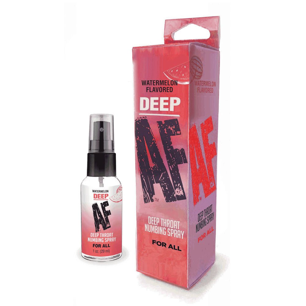 Deep AF - Watermelon - Watermelon Flavoured Deep Throat Spray - 29 ml - Silk and Sin