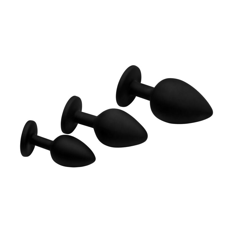 Dirty Words Anal Plug Set - Silk and Sin