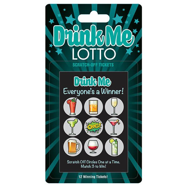 Drink Me Lotto - Party Scratcher - Silk and Sin