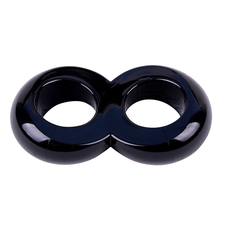 Duo Cock 8 Ball Ring - Silk and Sin