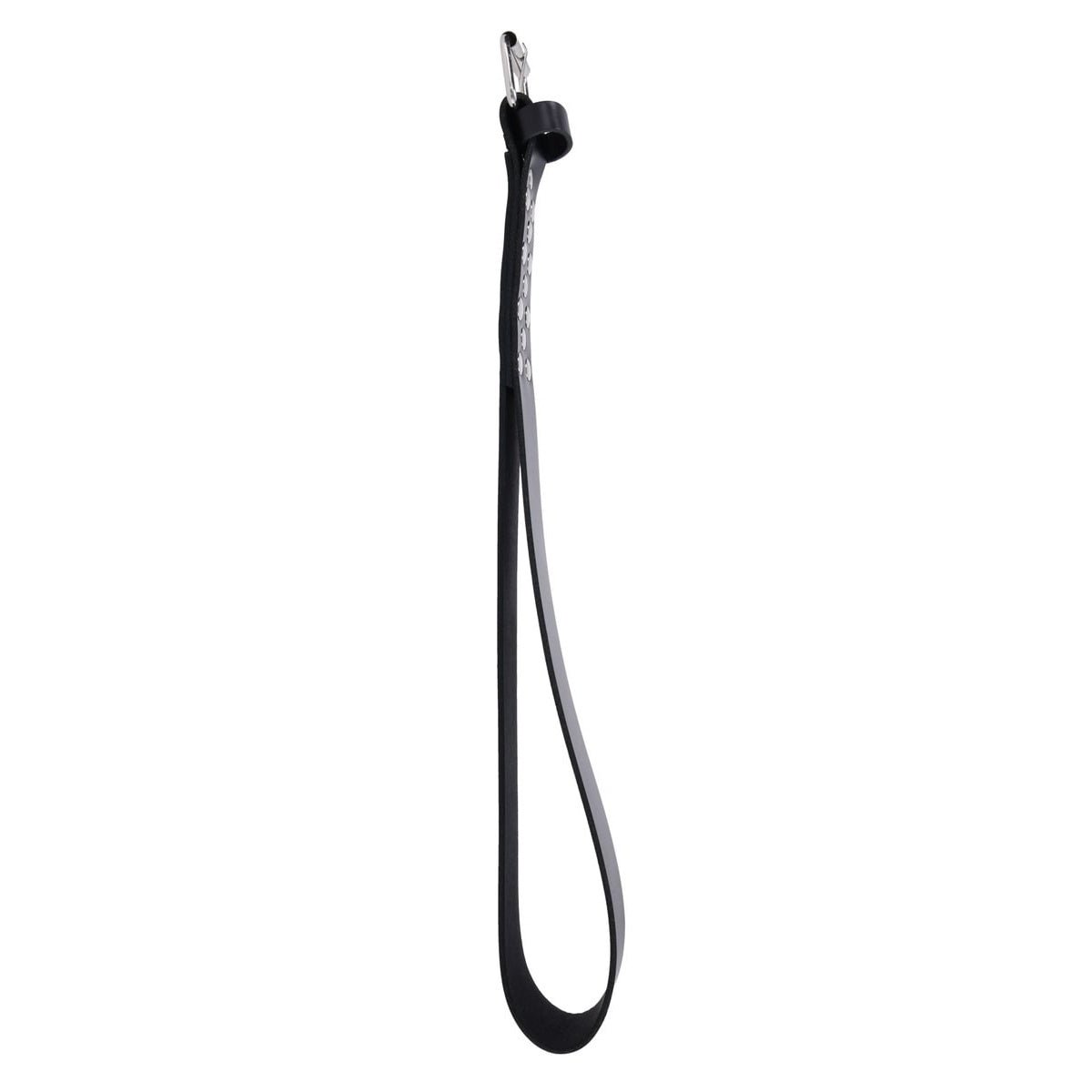 EDGE Leather Belt Spanker - Black Spanking Whip - silkandsin