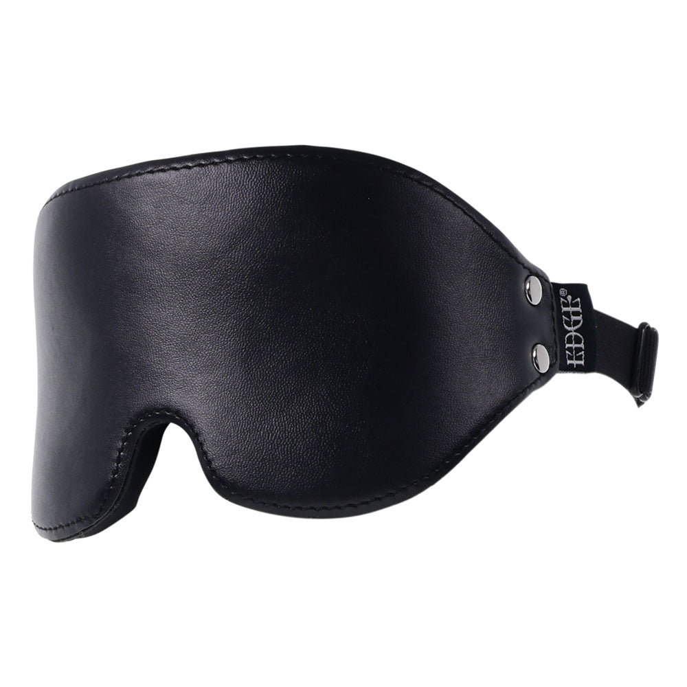 EDGE Lights Out Blindfold - Black Eyemask Restraint - silkandsin