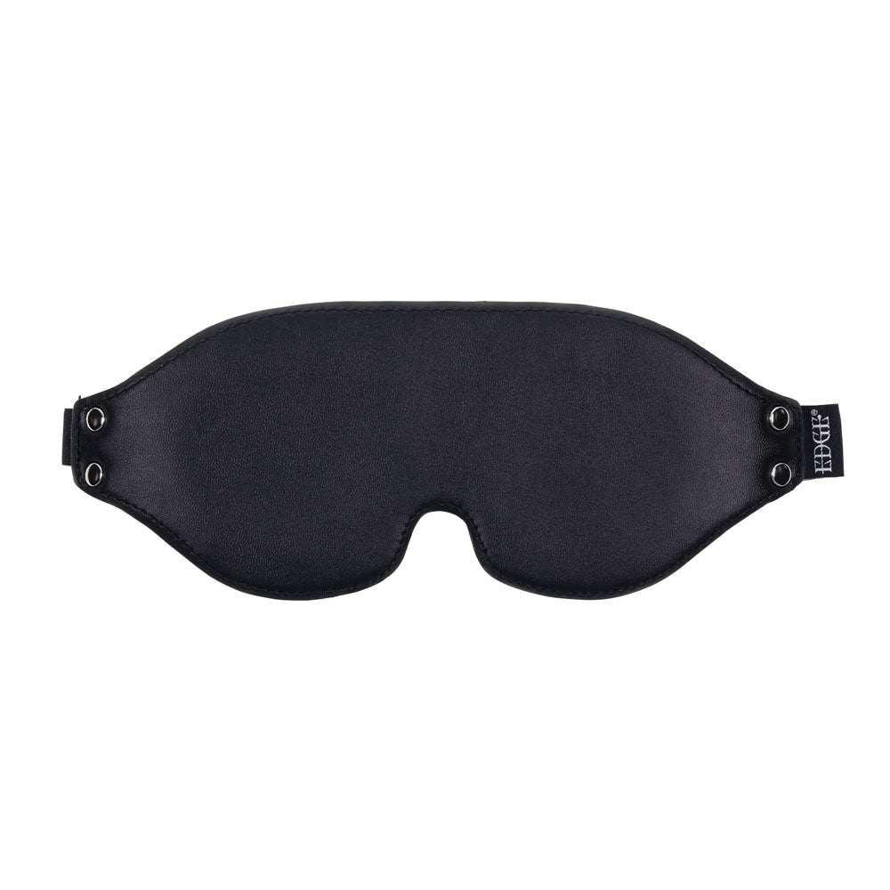 EDGE Lights Out Blindfold - Black Eyemask Restraint - silkandsin