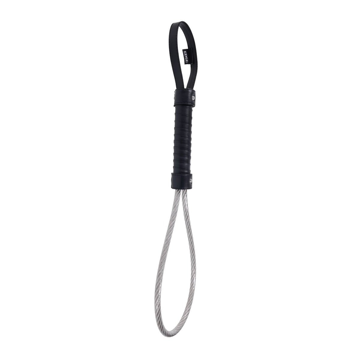 EDGE Metal Loop Spanker - Metal Spanker Whip - silkandsin